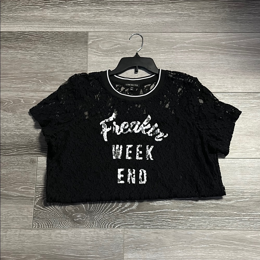 Black Lace 'Freakin Weekend' Top